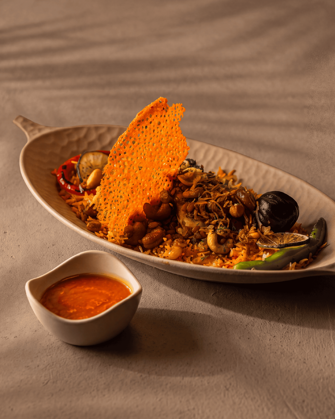 Lamb ouzi at Falwa